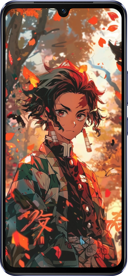 Силиконовый чехол Tanjiro для Vivo V21 - 6130u-2368 изображение 