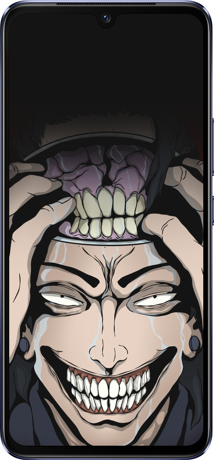 Силиконовый чехол Магическая Битва Kenjaku для Vivo V21 - 6151u-2368 изображение 