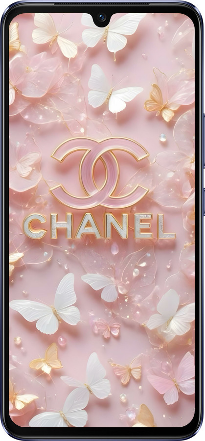 Силиконовый чехол Шанель для Vivo V21 - 6366u-2368 изображение 