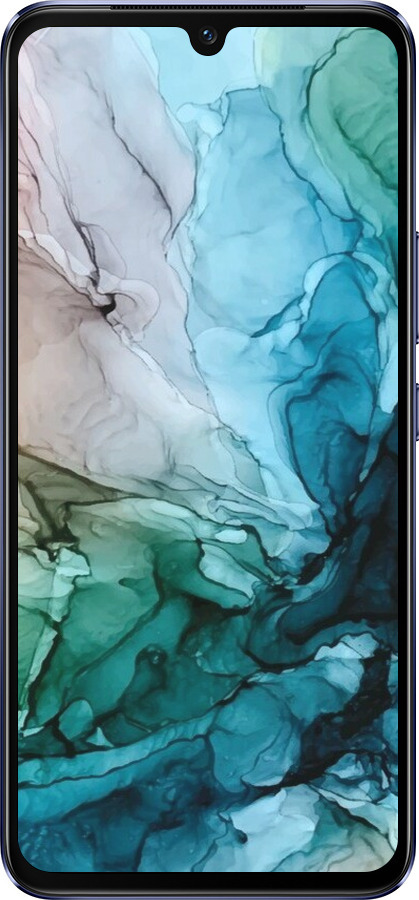 Силиконовый чехол С красочной абстрактной картиной Соленые берега для Vivo V21 - 6405u-2368 изображение 