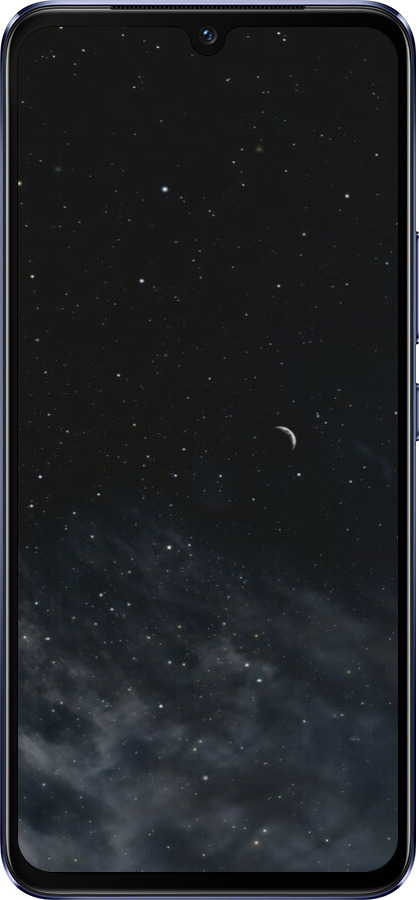 Силиконовый чехол Ночное небо для Vivo V21 - 6451u-2368 изображение 