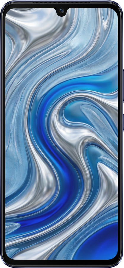 Силиконовый чехол Liquid Chrome для Vivo V21 - 6781u-2368 изображение 