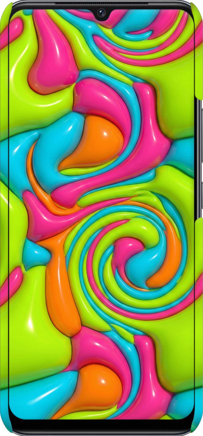 3D пластиковый матовый чехол Y2K Jelly Dream для Vivo V21E - 6780m-2375 изображение 