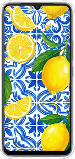 Силикон с усиленными углами чехол Grocery Girl Italian Summer для Vivo V21E - 6766sp-2375 изображение 