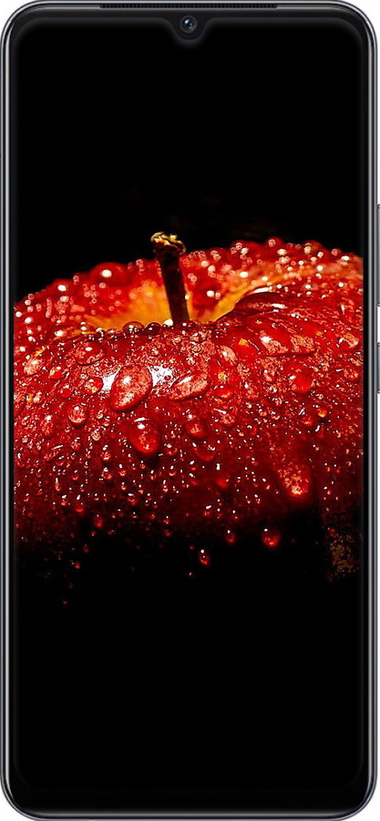Силиконовый чехол Яблоко для Vivo V21E - 6022u-2375 изображение 