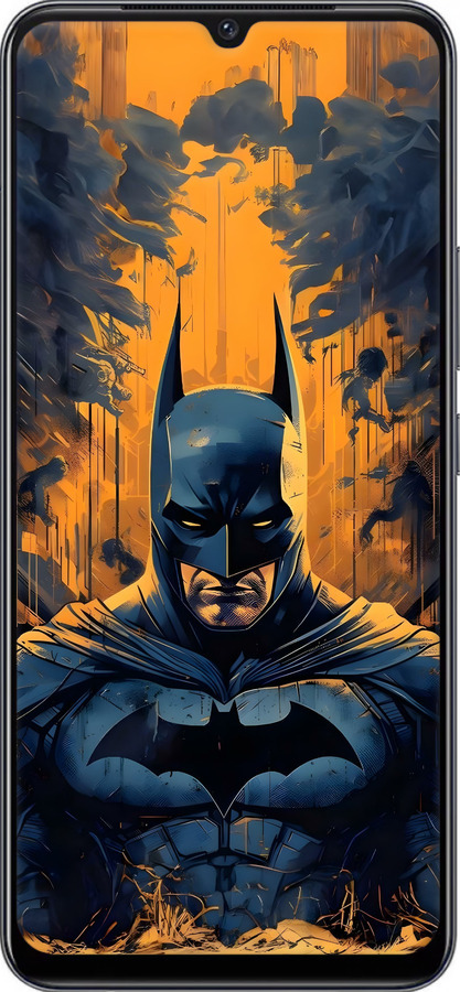 Силіконовий чехол Бетмен для Vivo V21E - 6335u-2375 изображение 