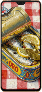 TPU чехол Vintage Sardine Tin Phone для Vivo V23 - 6772b-2642 изображение 