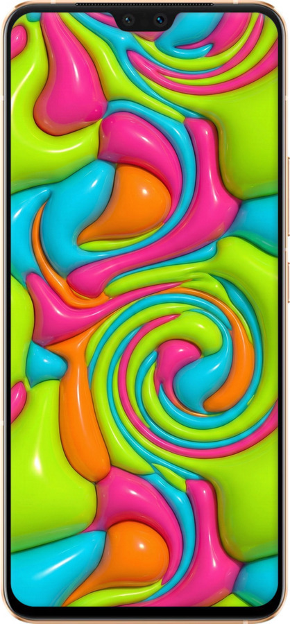 TPU чехол Y2K Jelly Dream для Vivo V23 - 6780b-2642 изображение 