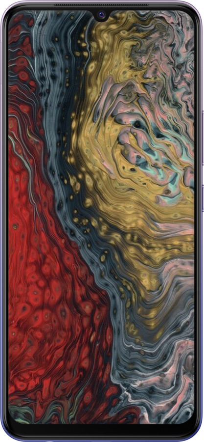 TPU чехол С изображением абстрактной живописи для Vivo V20 - 6530b-2127 изображение 