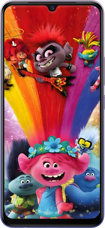 2D пластиковый чехол Троли для Vivo V20 - 6343t-2127 изображение 