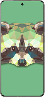 Силиконовый чехол Енот для Vivo X200 PRO - 1217u-3883 изображение 