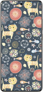 Силіконовий чехол Кошенята v4 для Vivo X200 PRO - 1224u-3883 изображение 