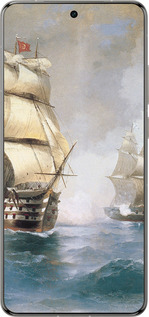 Силиконовый чехол Айвазовский. Корабли для Vivo X200 PRO - 160u-3883 изображение 