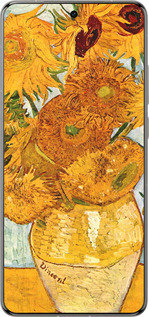 Силиконовый чехол Винсент Ван Гог. Подсолнухи для Vivo X200 PRO - 162u-3883 изображение 