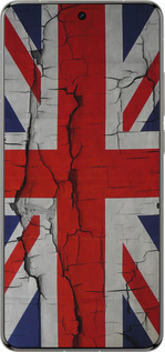 Силіконовий чехол Прапор Великобританії 2 для Vivo X200 PRO - 387u-3883 изображение 