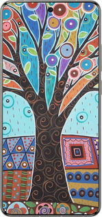 Силиконовый чехол Арт-дерево для Vivo X200 PRO - 4008u-3883 изображение 