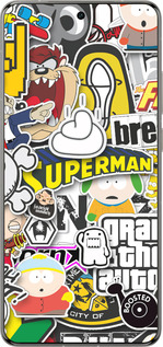 Силіконовий чехол Popular logos для Vivo X200 PRO - 4023u-3883 изображение 