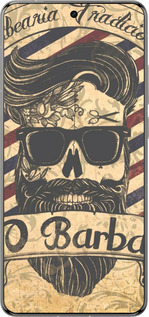 Силиконовый чехол Barber Shop для Vivo X200 PRO - 4097u-3883 изображение 