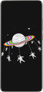 Силиконовый чехол Лунная карусель для Vivo X200 PRO - 4136u-3883 изображение 