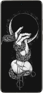 Силіконовий чехол Змія в руці для Vivo X200 PRO - 4149u-3883 изображение 