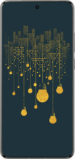 Силиконовый чехол Иллюстрация ночного города для Vivo X200 PRO - 4162u-3883 изображение 