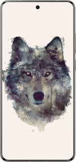 Силіконовий чехол Вовк-арт для Vivo X200 PRO - 4163u-3883 изображение 
