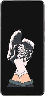 Силиконовый чехол Кеды для Vivo X200 PRO - 4265u-3883 изображение 