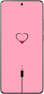 Силіконовий чехол Підзарядка серця1 для Vivo X200 PRO - 4275u-3883 изображение 