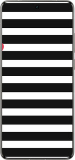 Силиконовый чехол Черно-белые полосы для Vivo X200 PRO - 4461u-3883 изображение 