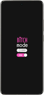 Силиконовый чехол Bitch mode для Vivo X200 PRO - 4548u-3883 изображение 