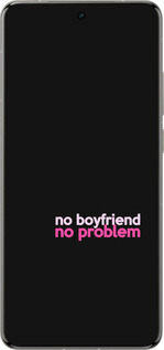 Силиконовый чехол no boyfriend no problem для Vivo X200 PRO - 4549u-3883 изображение 