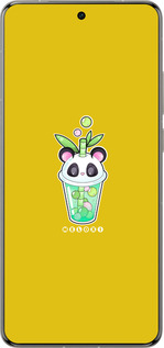 Силіконовий чехол Панда 1 для Vivo X200 PRO - 4558u-3883 изображение 