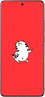 Силіконовий чехол Кошеня для Vivo X200 PRO - 4577u-3883 изображение 