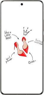 Силіконовий чехол Жінка для Vivo X200 PRO - 4599u-3883 изображение 