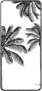Силиконовый чехол Пальмы1 для Vivo X200 PRO - 4634u-3883 изображение 