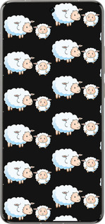 Силіконовий чехол Овечки1 для Vivo X200 PRO - 4637u-3883 изображение 