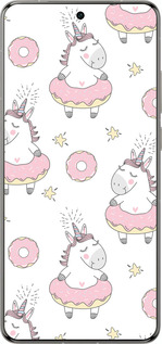 Силіконовий чехол Єдиноріжки для Vivo X200 PRO - 4659u-3883 изображение 