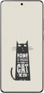 Силиконовый чехол Кот для Vivo X200 PRO - 4671u-3883 изображение 