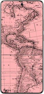 Силиконовый чехол Карта для Vivo X200 PRO - 4794u-3883 изображение 