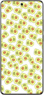 Силіконовий чехол Веселі авокадо для Vivo X200 PRO - 4799u-3883 изображение 