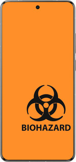 Силиконовый чехол biohazard 33 для Vivo X200 PRO - 4851u-3883 изображение 