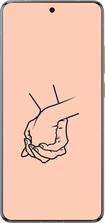 Силиконовый чехол Руки для Vivo X200 PRO - 4896u-3883 изображение 