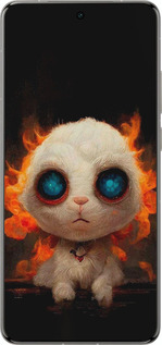 Силіконовий чехол Бавовнятко для Vivo X200 PRO - 5466u-3883 изображение 