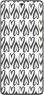 Силіконовий чехол Серця v2 для Vivo X200 PRO - 5497u-3883 изображение 