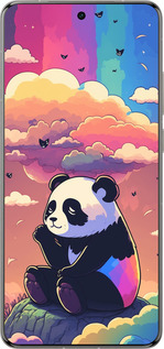 Силиконовый чехол Панда в облаках для Vivo X200 PRO - 5585u-3883 изображение 