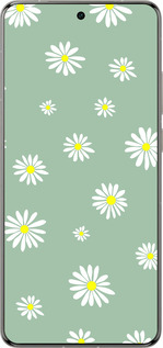 Силиконовый чехол Ромашки v4 для Vivo X200 PRO - 5603u-3883 изображение 
