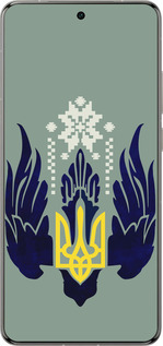 Силіконовий чехол Тризуб із крилами для Vivo X200 PRO - 5640u-3883 изображение 