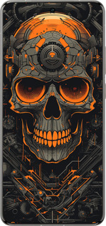 Силиконовый чехол Череп для Vivo X200 PRO - 5952u-3883 изображение 