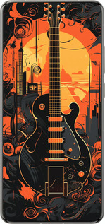 Силиконовый чехол Гитара для Vivo X200 PRO - 5957u-3883 изображение 