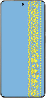 Силиконовый чехол Вышиванка 33 для Vivo X200 PRO - 602u-3883 изображение 